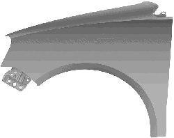 VAN WEZEL 5828658 -  Крыло